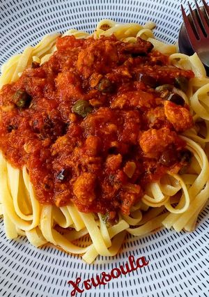 Φωτογραφία της συνταγής 🍝Λαζανάκι με σάλτσα τόνου