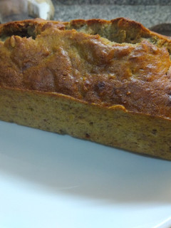 Una foto de Budín de banana húmedo