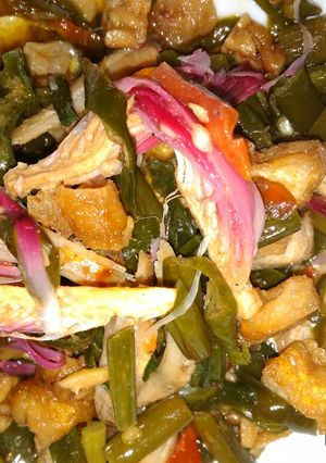 Foto resep Tempe,tahu,teri masak combrang