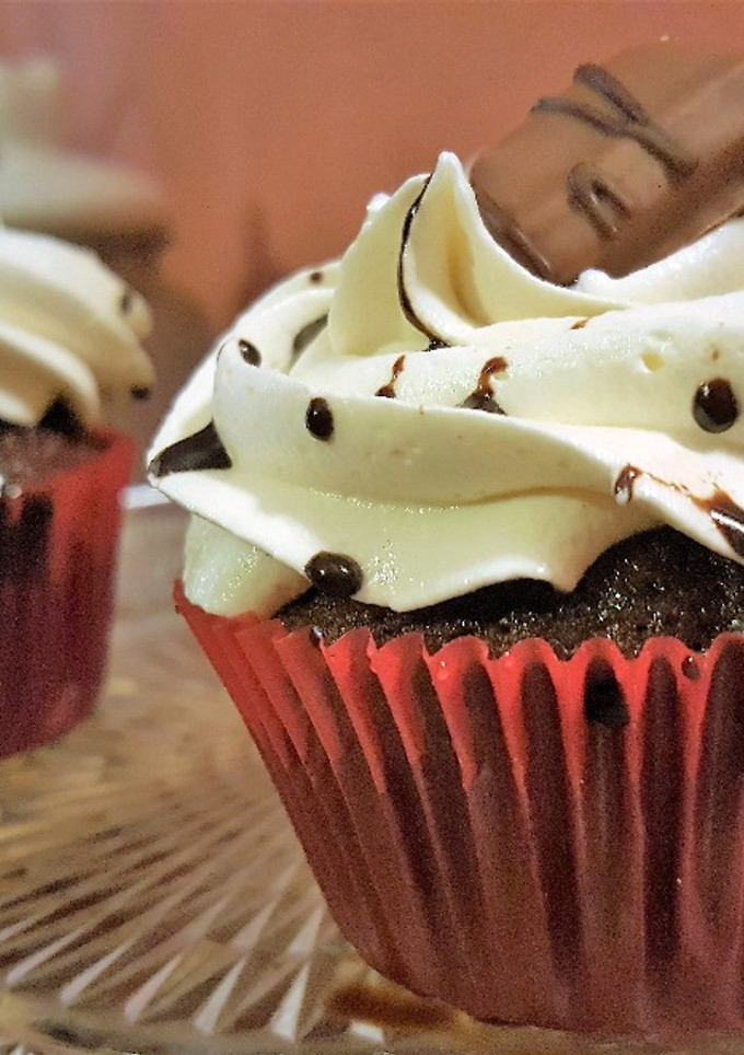 Una foto de Cupcakes de Kinder Bueno
