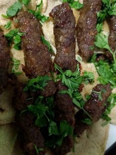 صورة لوصفة كفته في الفرن