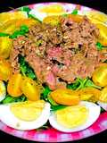 Salad Rau Càng Cua, Trứng, Thịt Bò