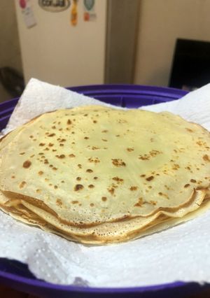 Una foto de Frilloas en licuadora