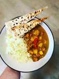 Indiai sajtos curry (paneer)