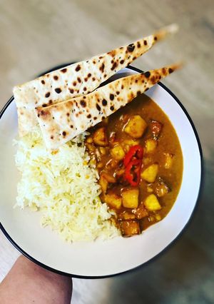 Indiai sajtos curry (paneer) recept fotója