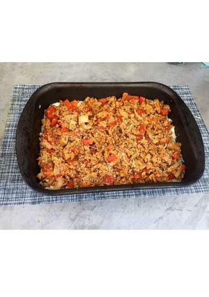 Una foto de Pastel de papa vegetariano !!