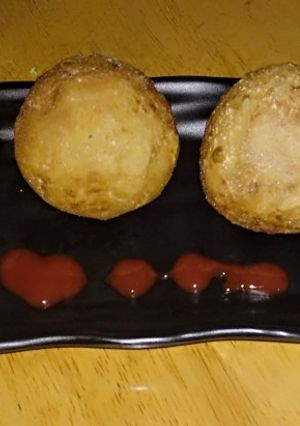 A picture of Green peas croquettes.