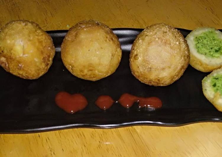 Recipe of Super Quick Homemade Green peas croquettes