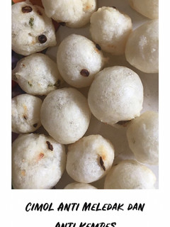 Foto resep Cimol anti meledak dan anti kempes