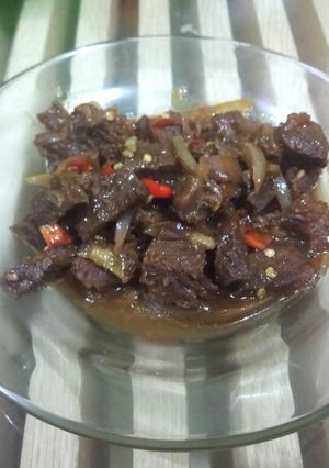 Foto resep Oseng mercon daging sapi