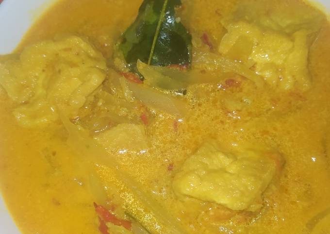 Resep Sayur santan pepaya muda dan tahu yang Sempurna