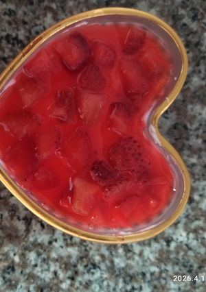 صورة لوصفة تحلية الفراولة