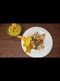 Pollo con espinaca (Ideal para los que vivimos solos)