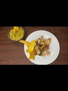 Una foto de Pollo con espinaca (Ideal para los que vivimos solos)