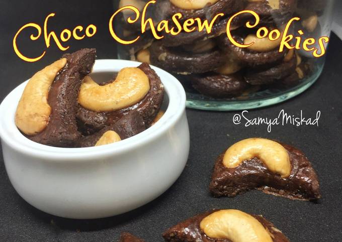 Choco Cashew Nut Cookies