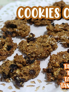Foto resep Oatmeal Cookies | Tanpa Minyak, Gula, Tepung, Mentega, Margarin (Diet)