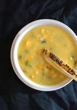 A picture of Corn mater soup.
