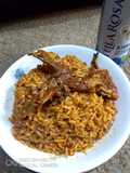 Stockfish Jollof Rice
