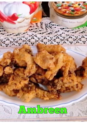 A picture of Crispy Beef Pakora 😋.