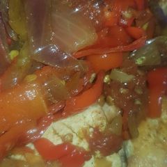 Awara (Tofu and Sauce)🥰 A picture of Awara (Tofu and Sauce)🥰.