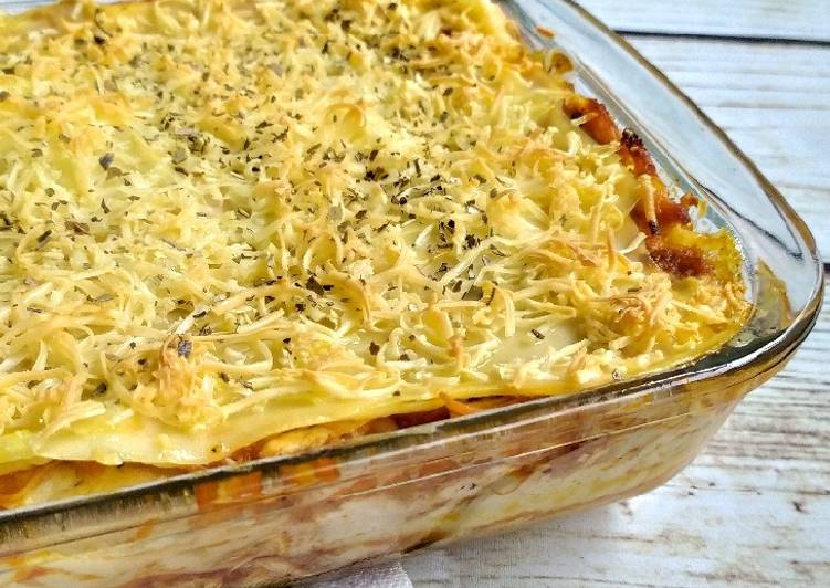 Lasagna (mix daging Ayam)