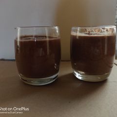 A picture of Choco banana smoothie.