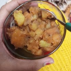 A picture of Jaggery sweet potato.