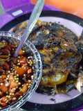 Ikan mujair bakar bumbu kuning