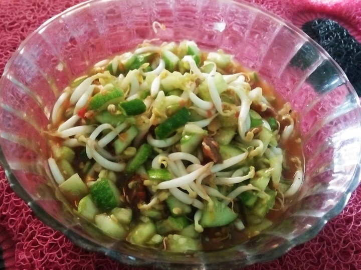 Cara Mudah Membikin Resep  Receuh bonteng(rujak nya orang sunda) yang Enak Banget, Lezat