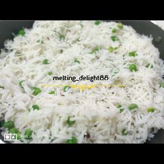 Ghee Matar Pulao A picture of Ghee Matar Pulao.