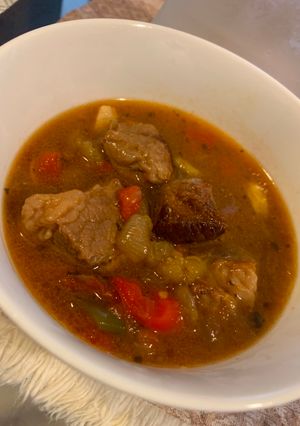 Una foto de Guiso de carne en 15 min