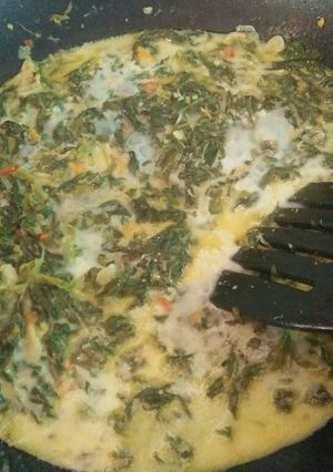 Foto resep Daun singkong kuah santan