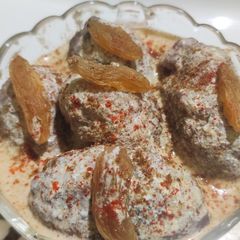 A picture of Bread Dahi Vada.