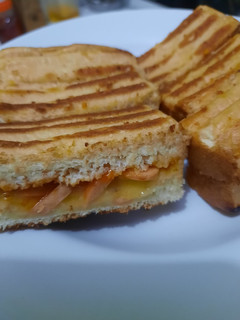 Foto resep Roti bakar rasa coklat dan pizza