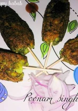 A picture of Moong kabab.