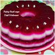 Puding Buah Naga lapis Susu