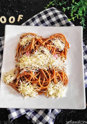 Foto resep Spaghetti mushroom bolognese