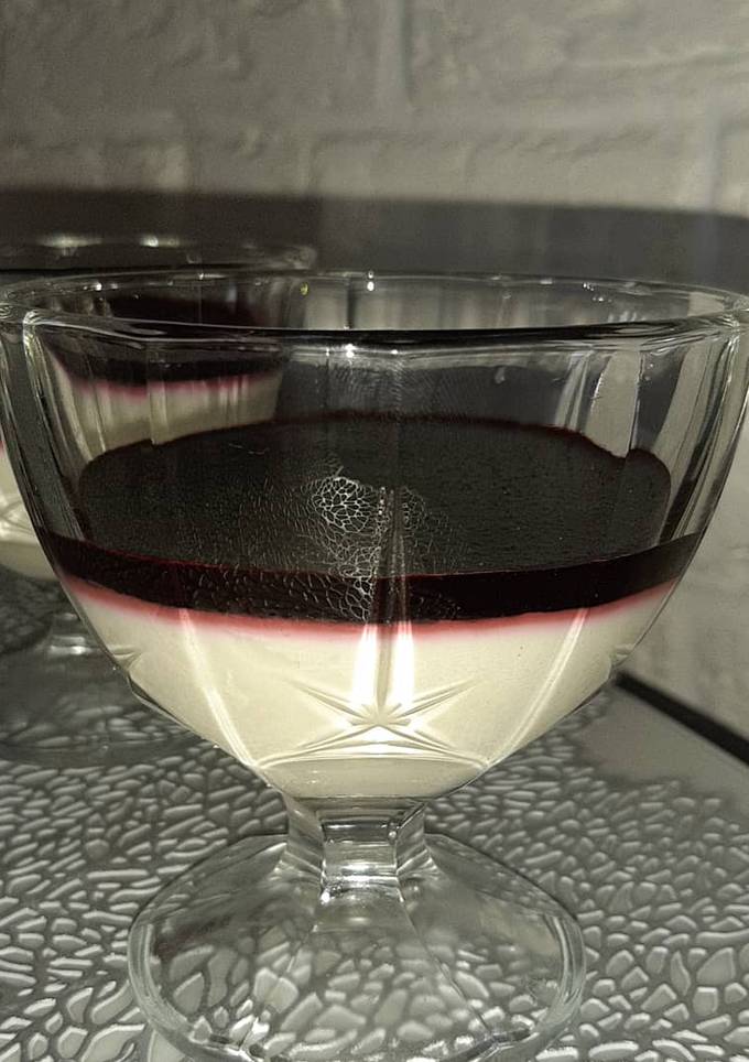 🍮Панакота ванільна з чорницею
