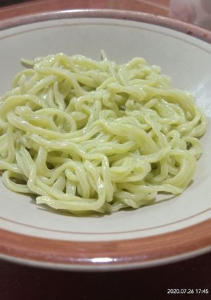Foto resep Mie Hijau Homemade