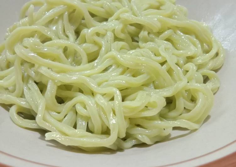 Mie Hijau Homemade