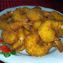 รูปของ Udang goreng tempura paling simple