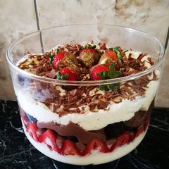 Delectable Chocolate Trifle A picture of Delectable Chocolate Trifle.