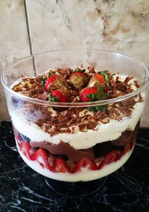 A picture of Delectable Chocolate Trifle.
