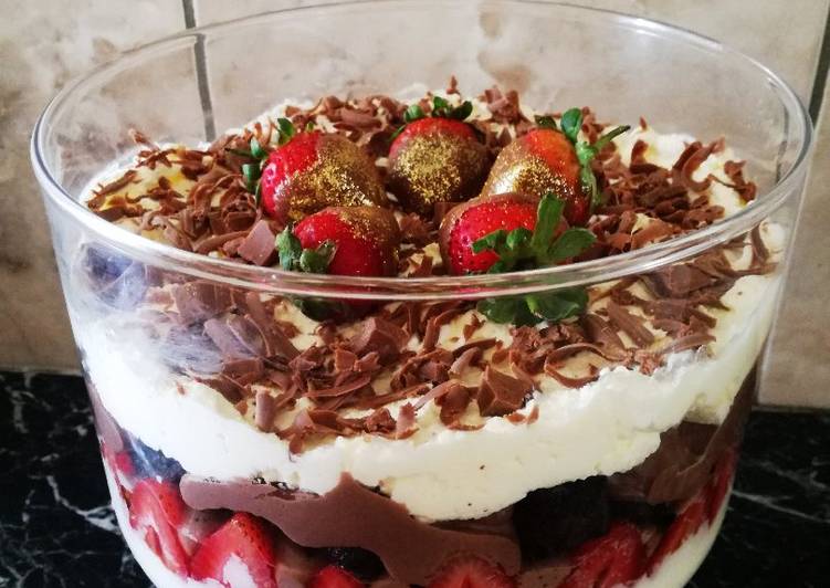 Recipe of Perfect Delectable Chocolate Trifle