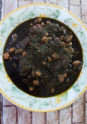 عکسی از دستور قرمه سبزی حدیث پز