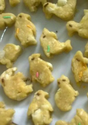 Foto resep Getuk berbentuk binatang