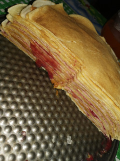 Una foto de Torta de panqueques