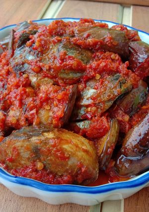 Foto resep Tongkol terong balado