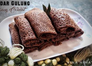 Resep Terbaik Dadar Gulung Pisang Cokelat Enak dan Sehat