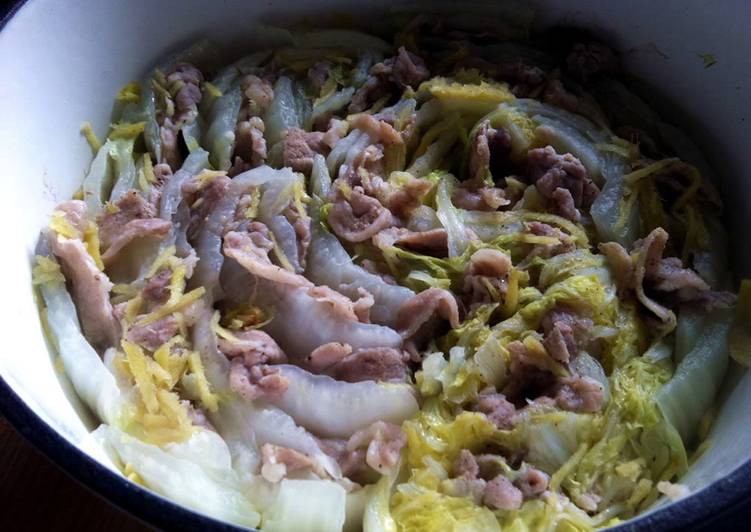 Easiest Way to Prepare Any-night-of-the-week Layered Wombok &amp; Pork